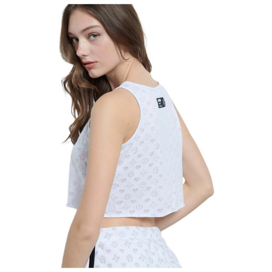 Bodytalk Γυναικεία αμάνικη μπλούζα crop